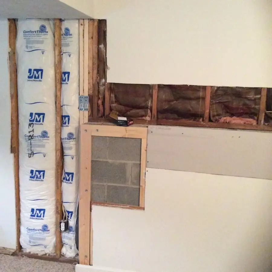 Wall insulation replacement during Odor Removal & Deodorization in Keller